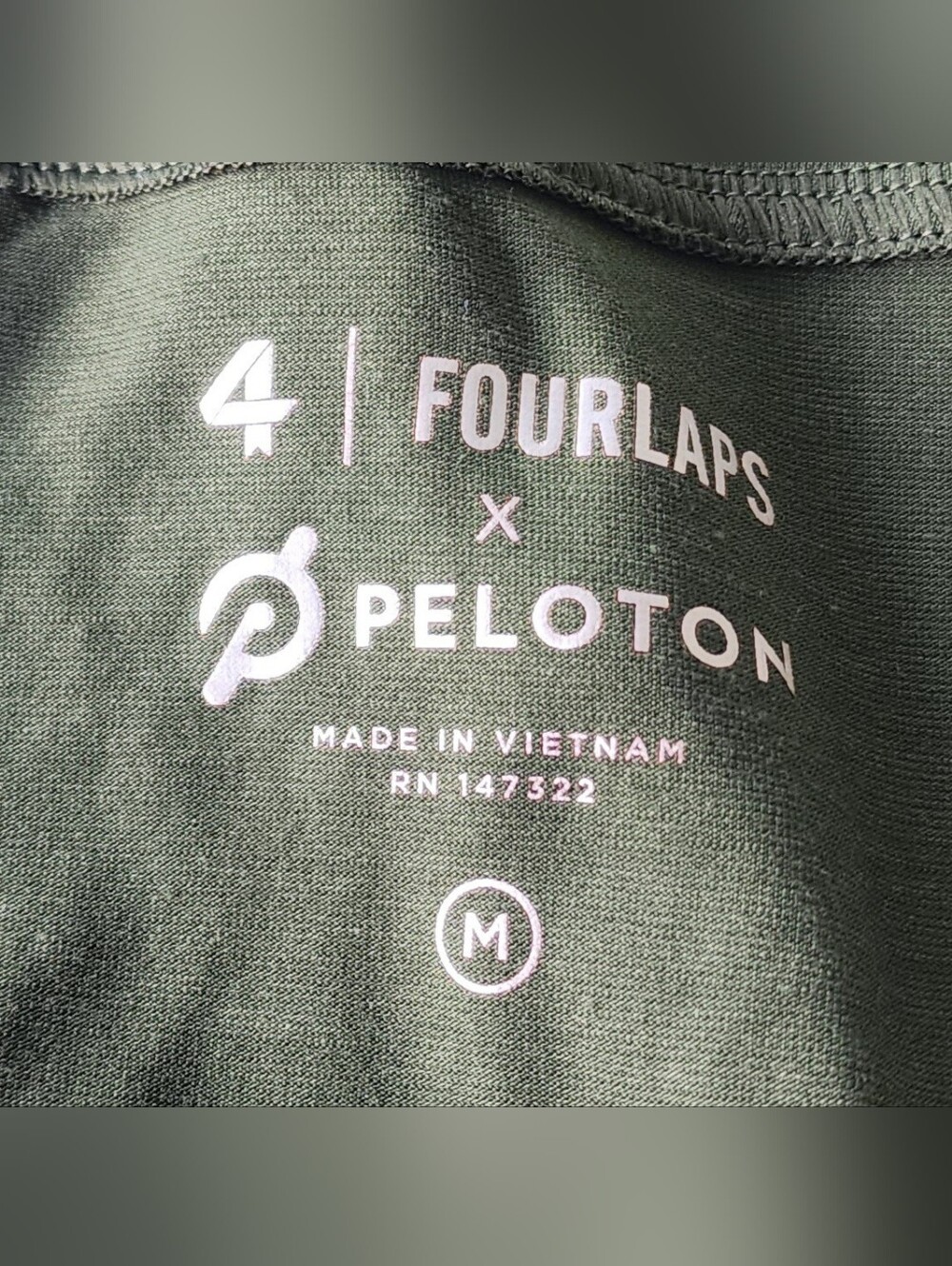 Peloton Olive Green Quarter-Zip Performance Top - Picture 10 of 12